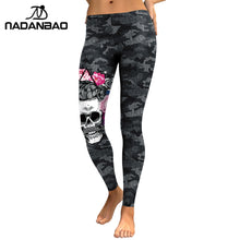 Load image into Gallery viewer, Dry Head Patterned Leggings