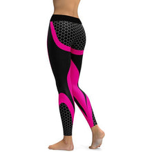 Load image into Gallery viewer, Knit Patterned Black White Lengings
