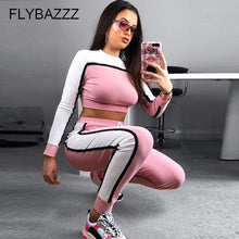 Load image into Gallery viewer, Pink White Leggings Set