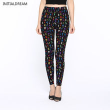 Load image into Gallery viewer, Green/Blue/Gray Camouflage Leggings